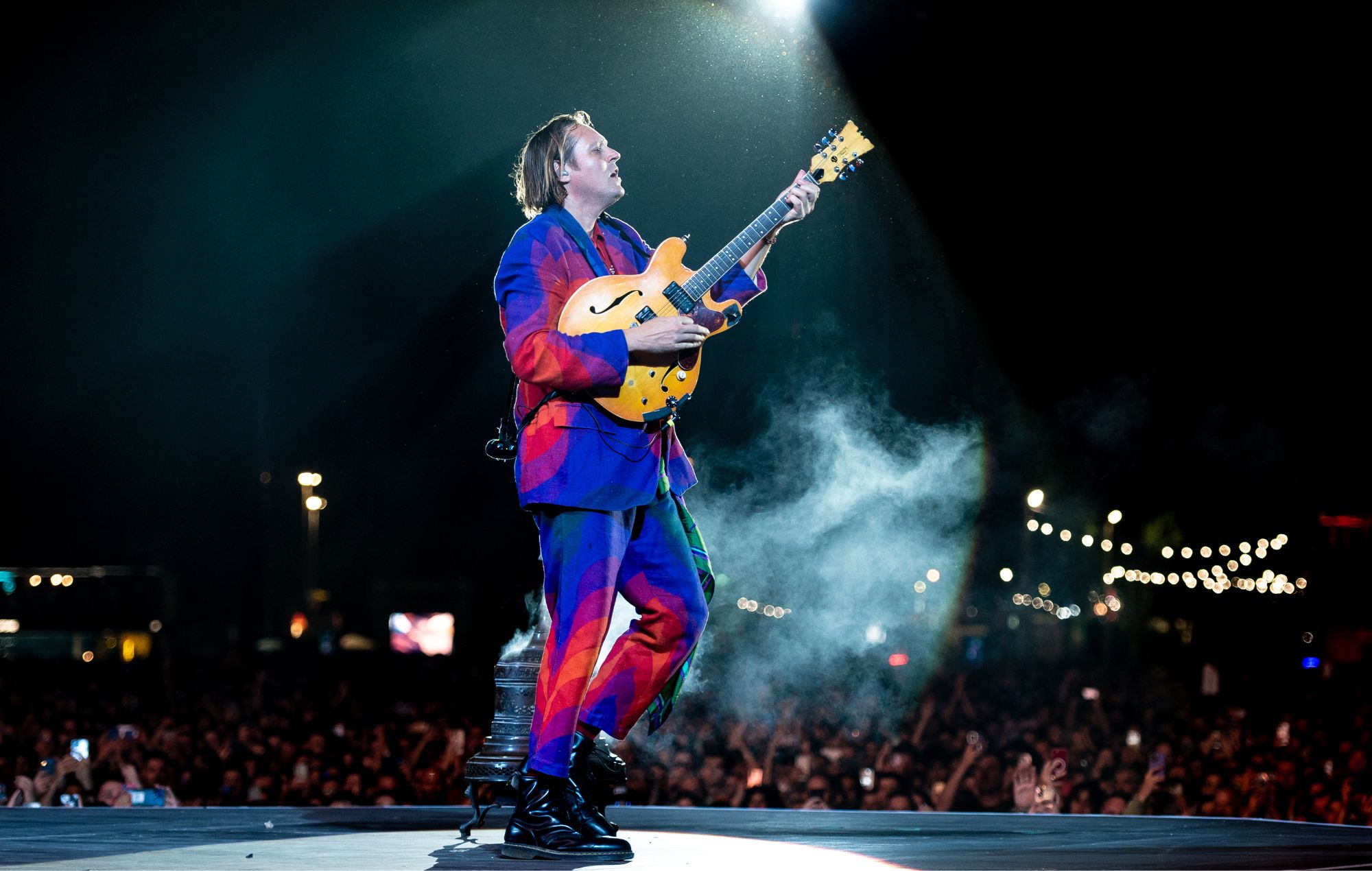 Win Butler d'Arcade Fire se produit en 2024