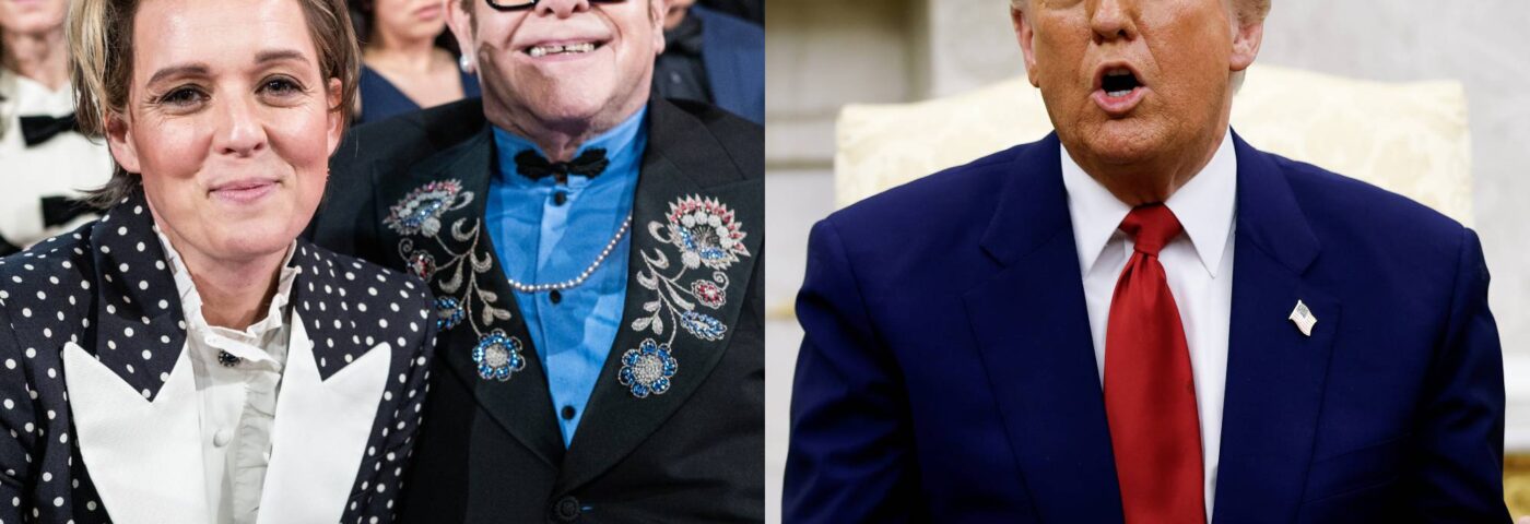 Elton John et Brandi Carlile unit pour compenser les coupes de l'administration Trump au VIH / SIDA Relief