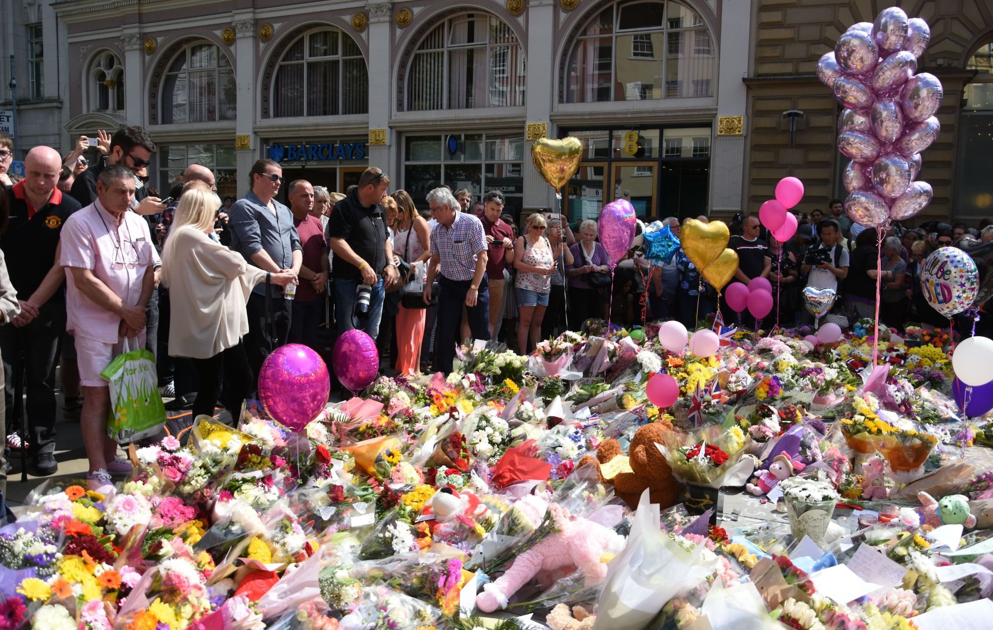 Manchester Arena Terror Attack Hommage en 2017