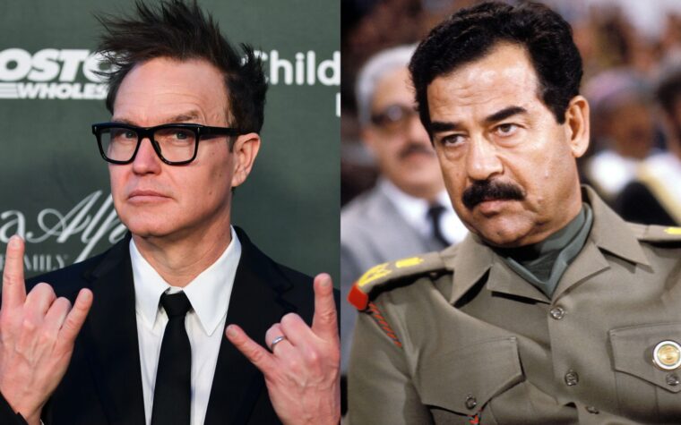Mark Hoppus de Blink-182 sur la façon dont il aurait pu aider à capturer Sadam Hussein: "Vous êtes les bienvenus à tous"