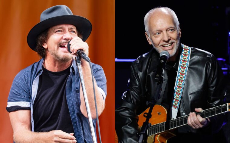 Regardez Pearl Jam rejoint par Peter Frampton pour 'Black' à Nashville