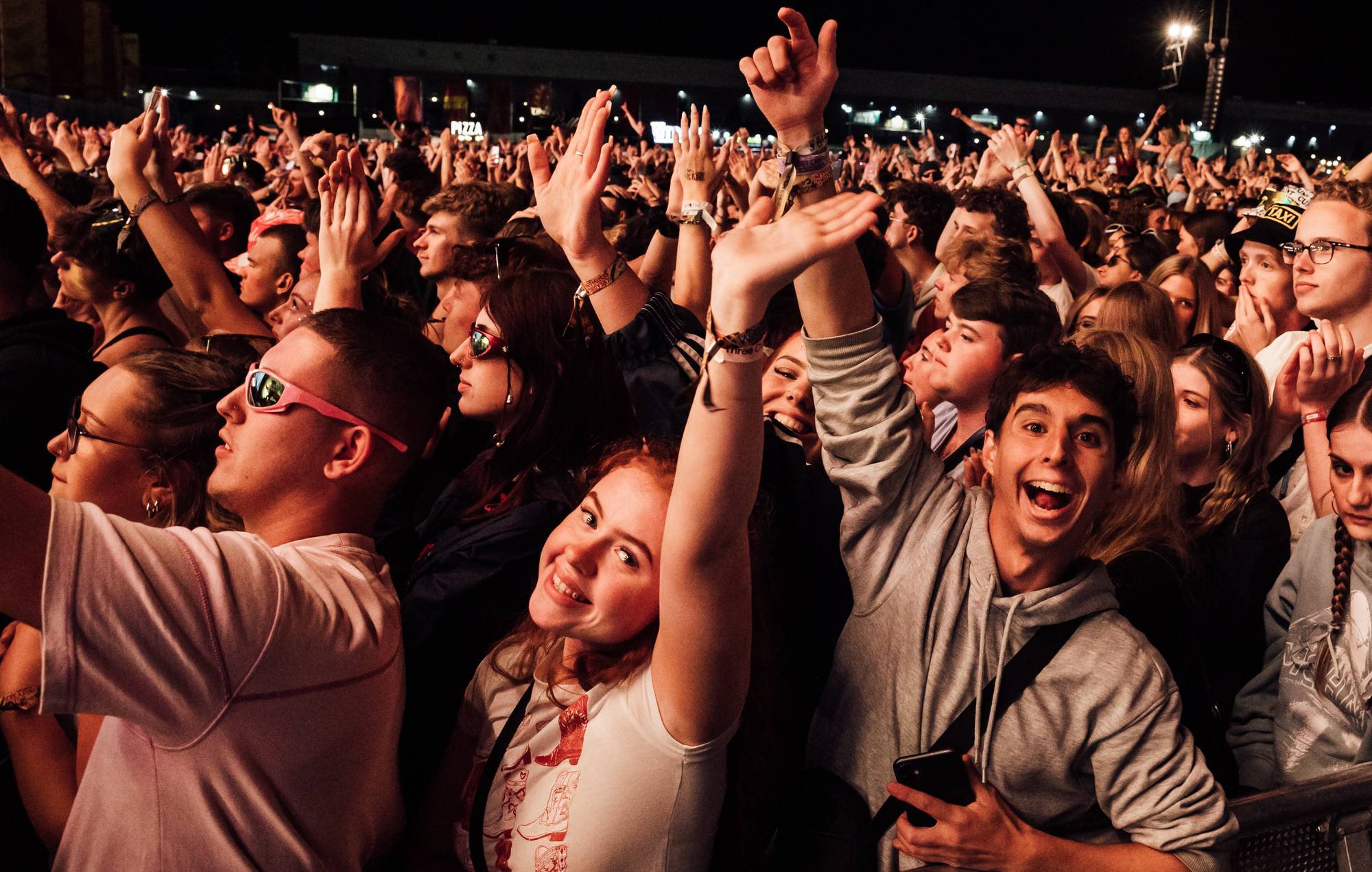 Crowd for Fred Again .. Live to Reading 2024, photo d'Andy Ford
