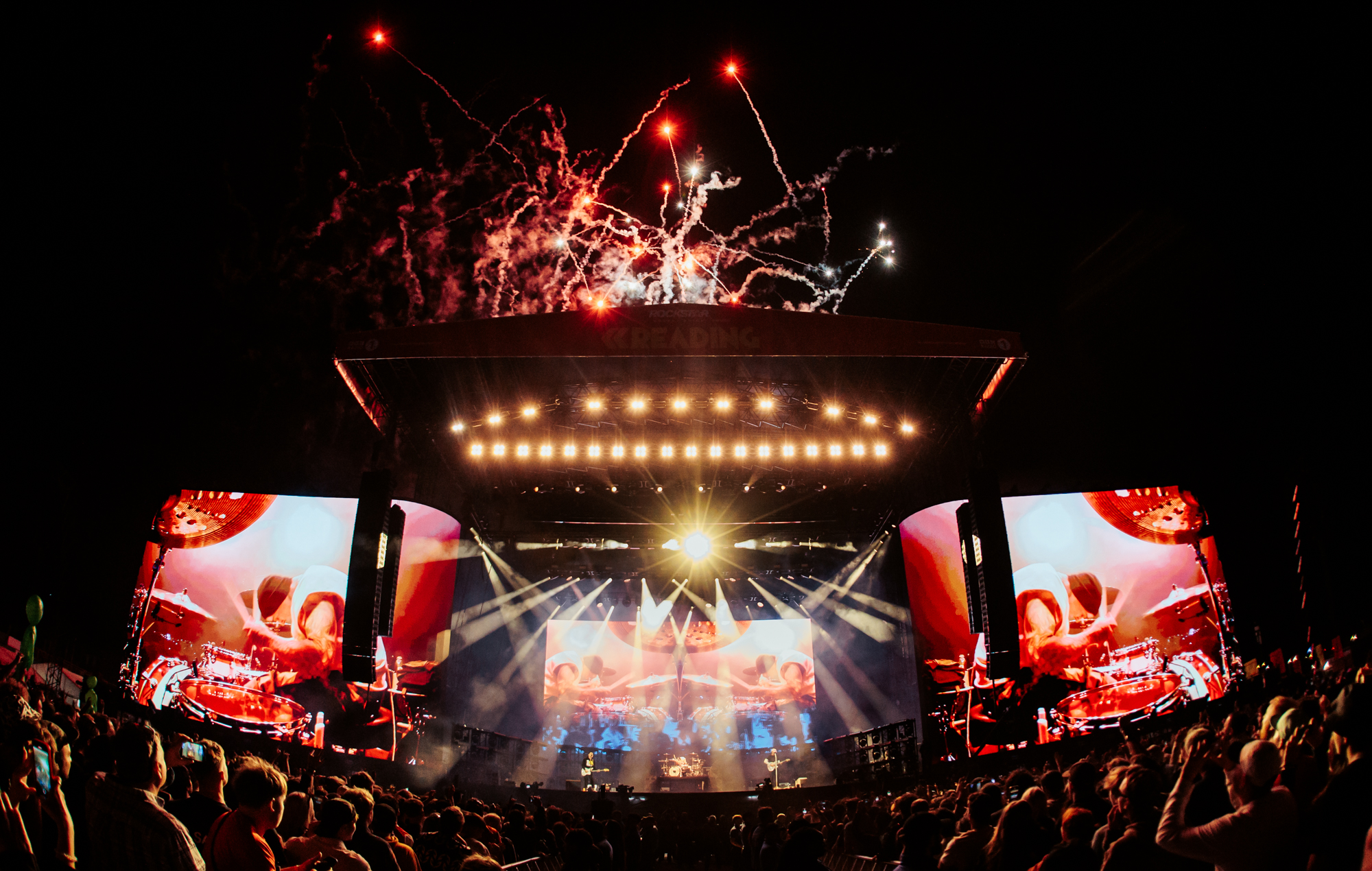Blink-182 en direct à Reading 2024, photo d'Andy Ford