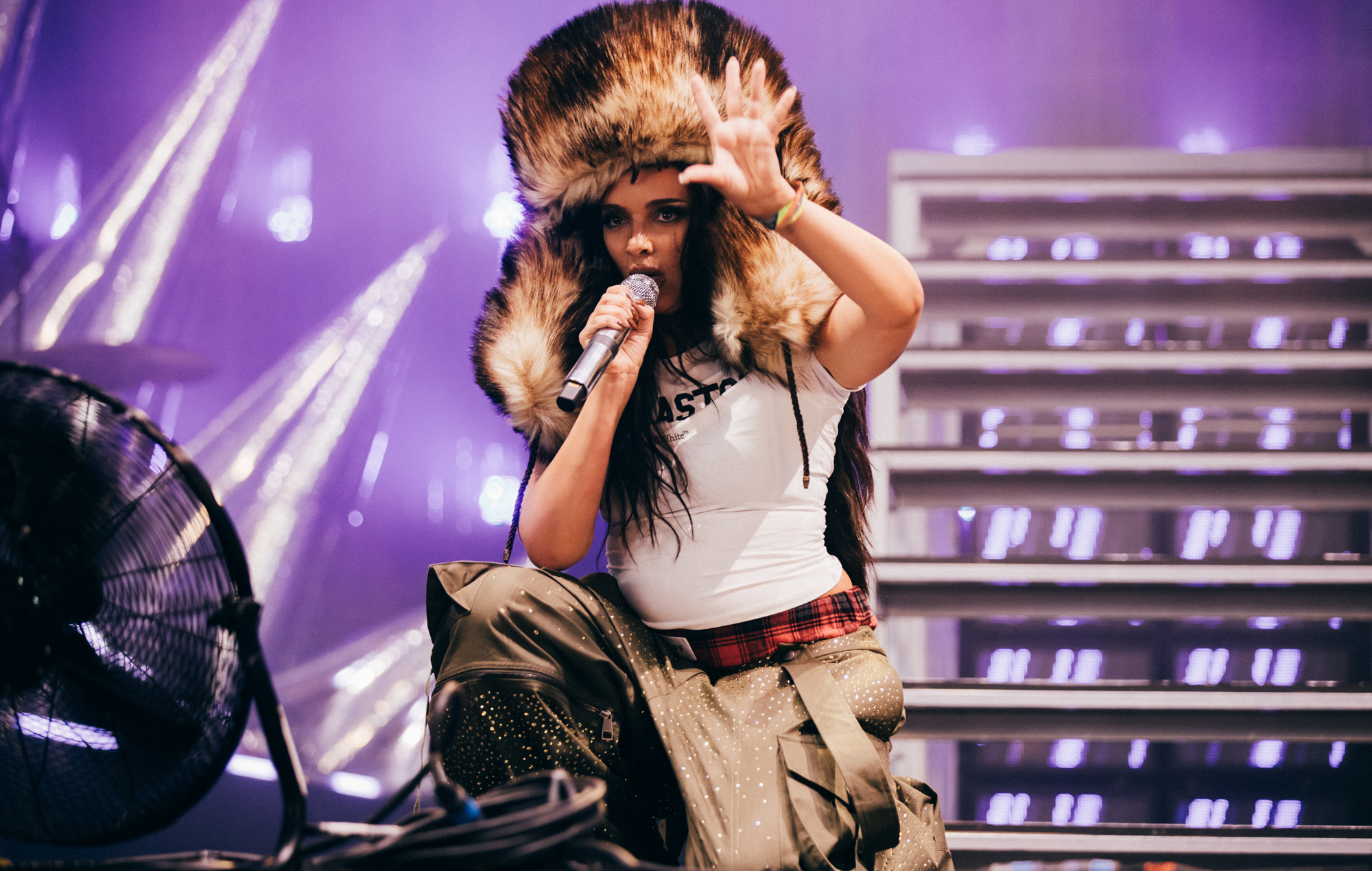 Jade se produit à Glastonbury 2025, photo de Derek Bremner