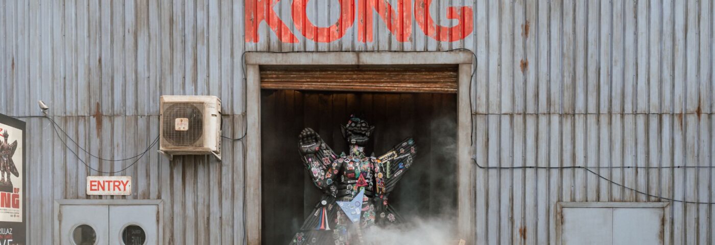 Voici un aperçu de l'exposition de Gorillaz «  New '' House of Kong 'London