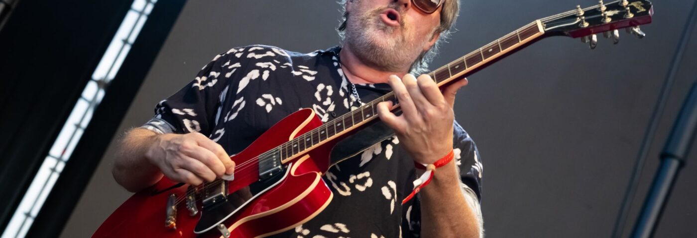 Jimi Goodwin des colombes pour faire ses débuts sur le nouveau projet hip-hop Nightjar au spectacle de Manchester «One Night Only»