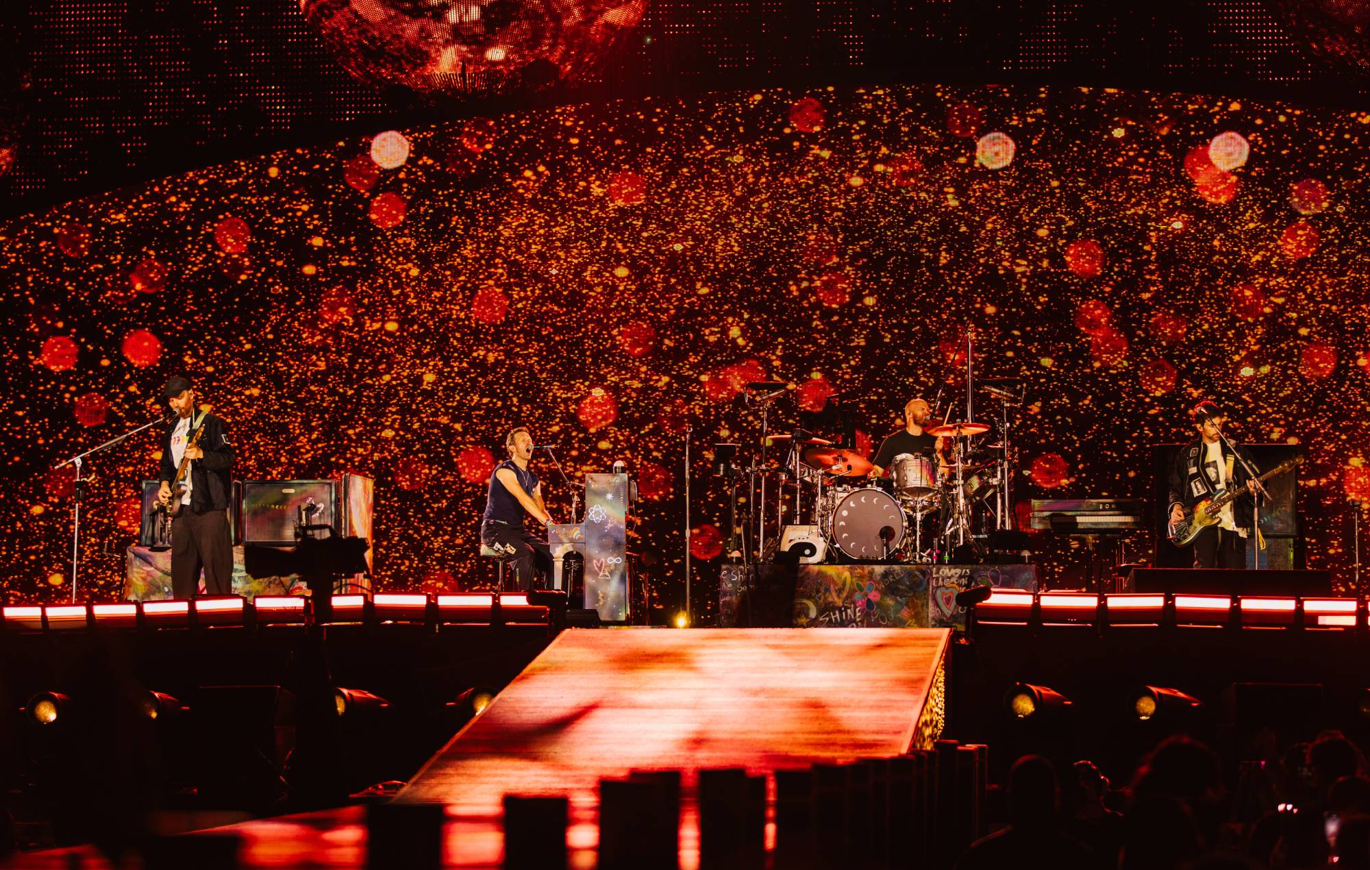 Coldplay Live, 2025. Crédit: Anna Lee