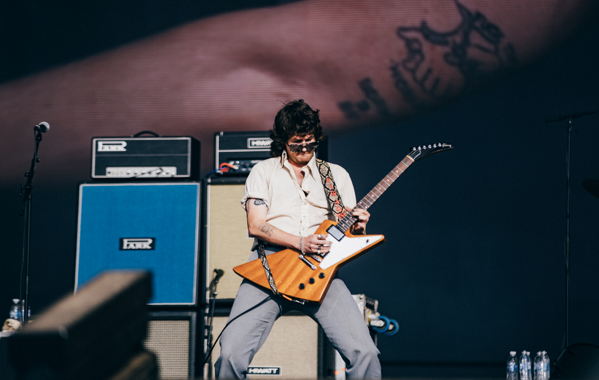 Amyl & The Sniffers Live à Reading 2025. Crédit: Derek Bremner pour NME