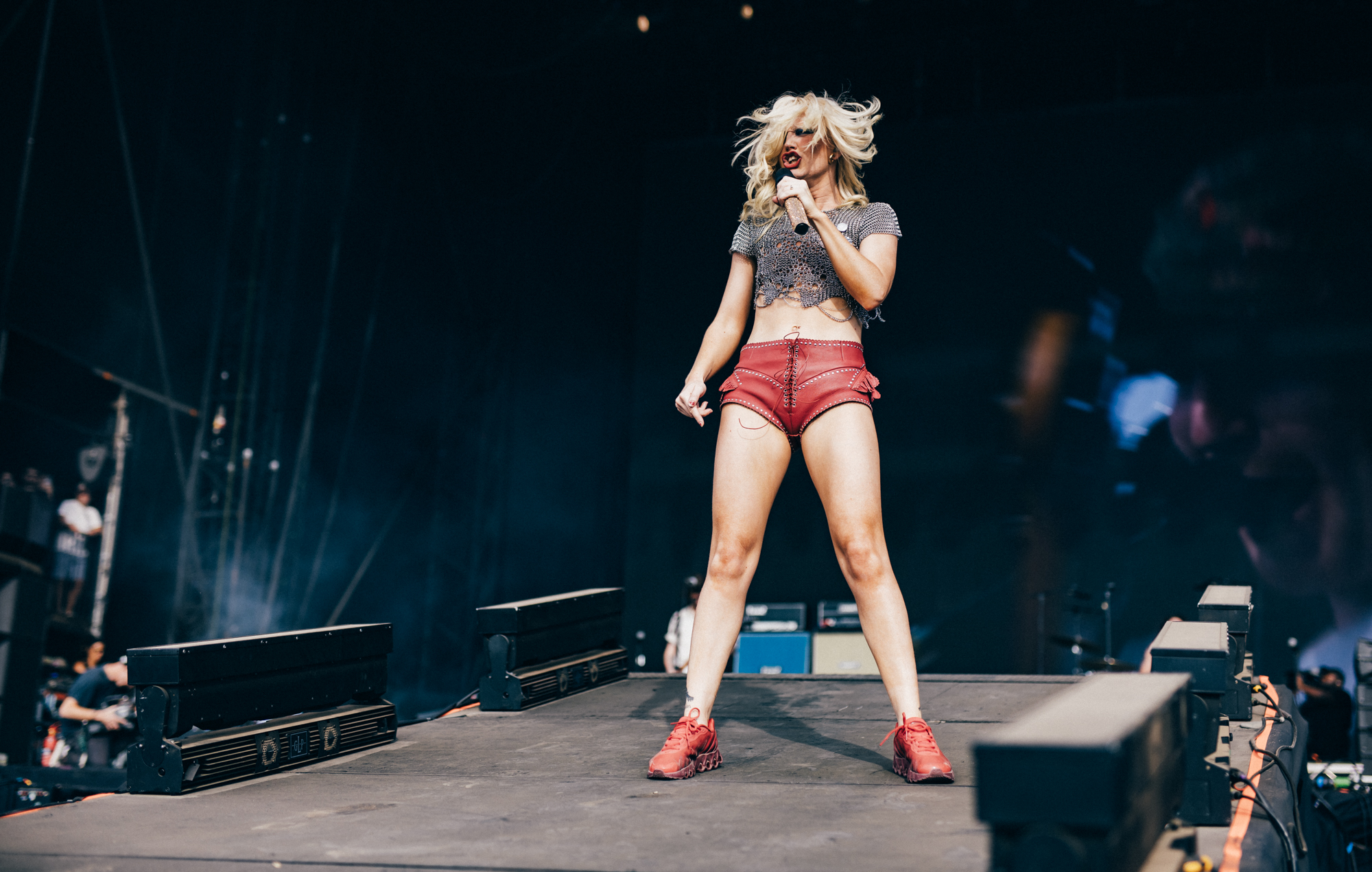 Amyl & The Sniffers Live à Reading 2025. Crédit: Derek Bremner pour NME