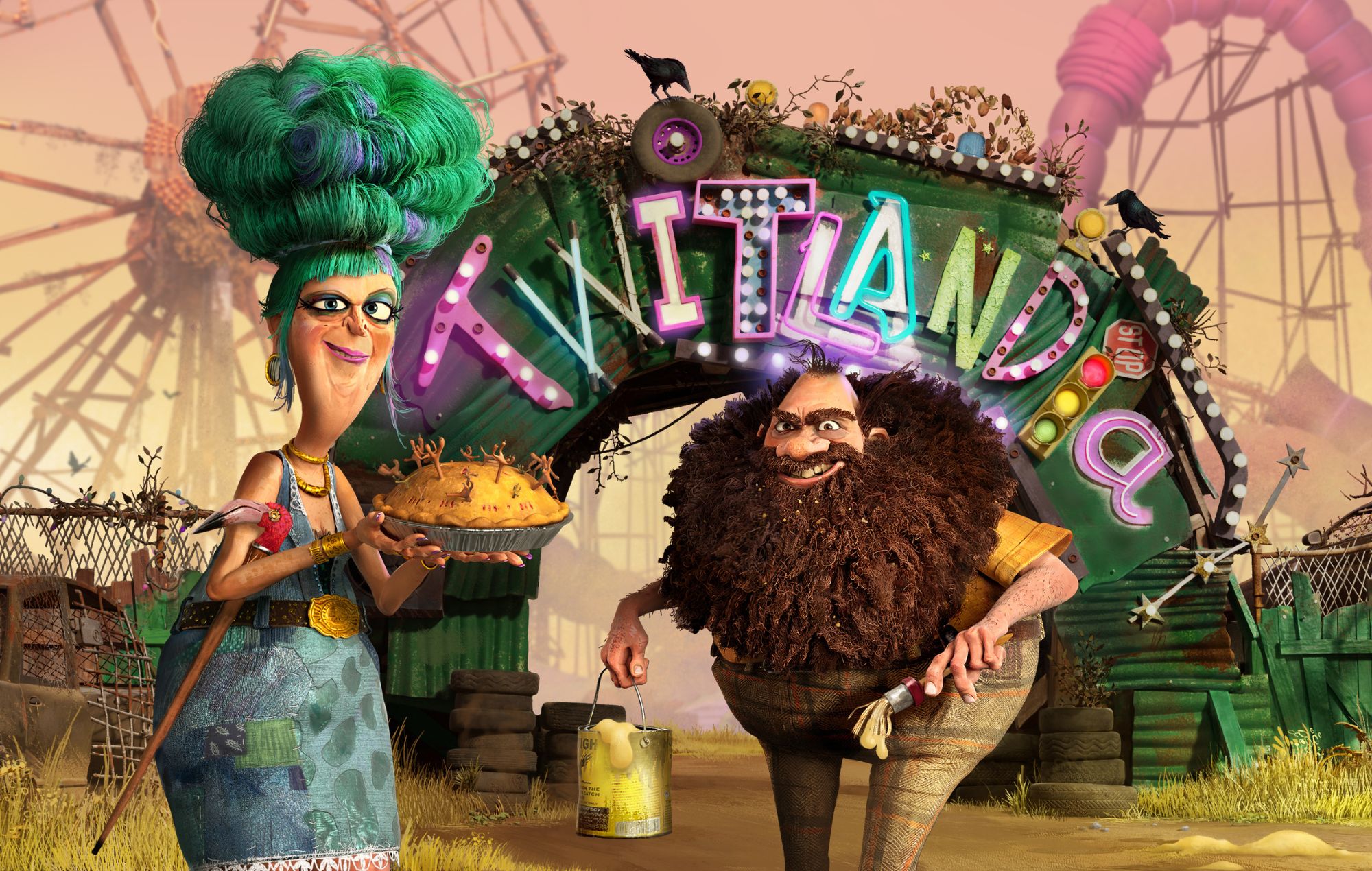 'The Twits' 2025. Crédit: Netflix Studios