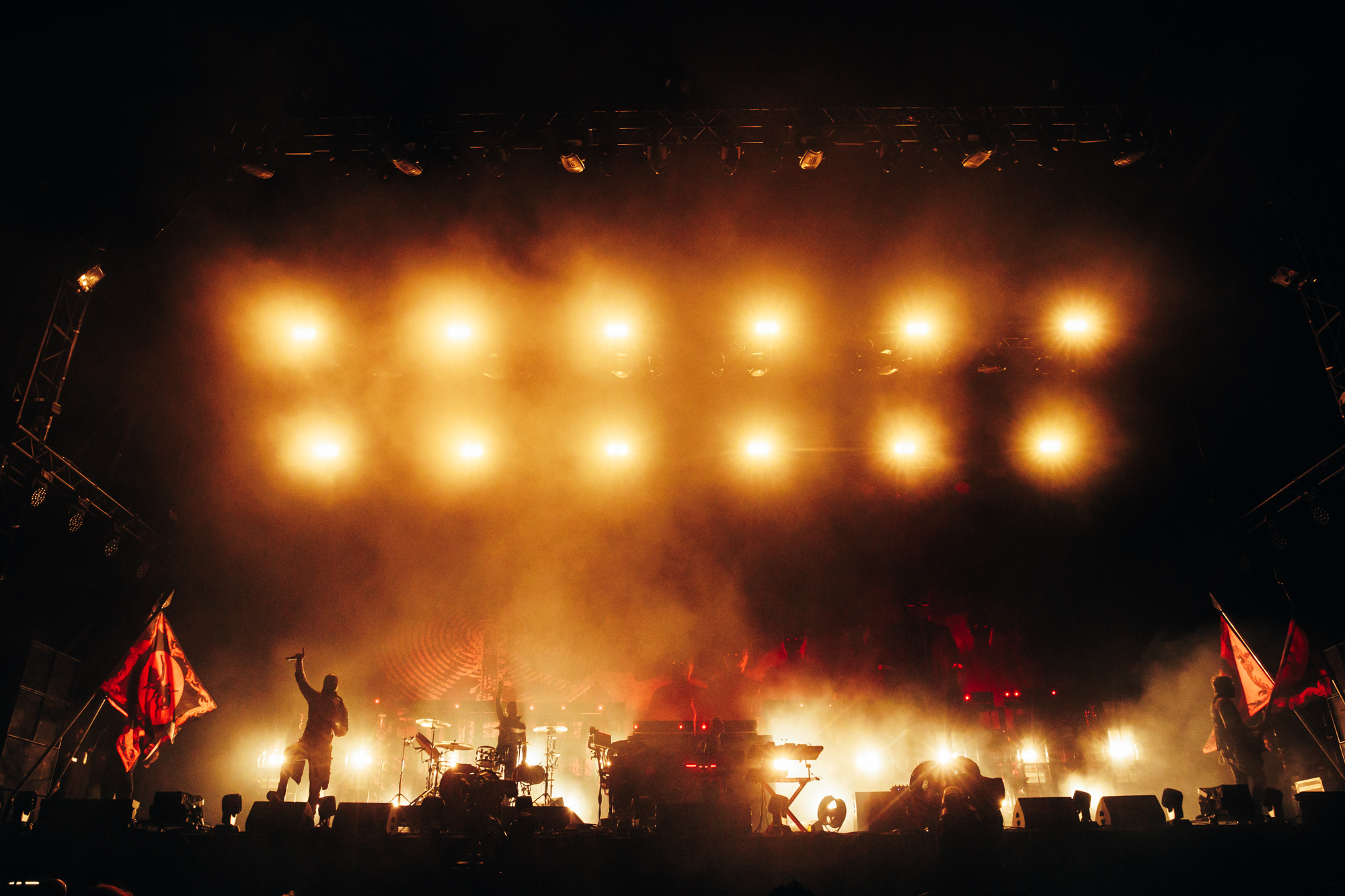 The Prodigy Live à Reading 2024, photo d'Andy Ford