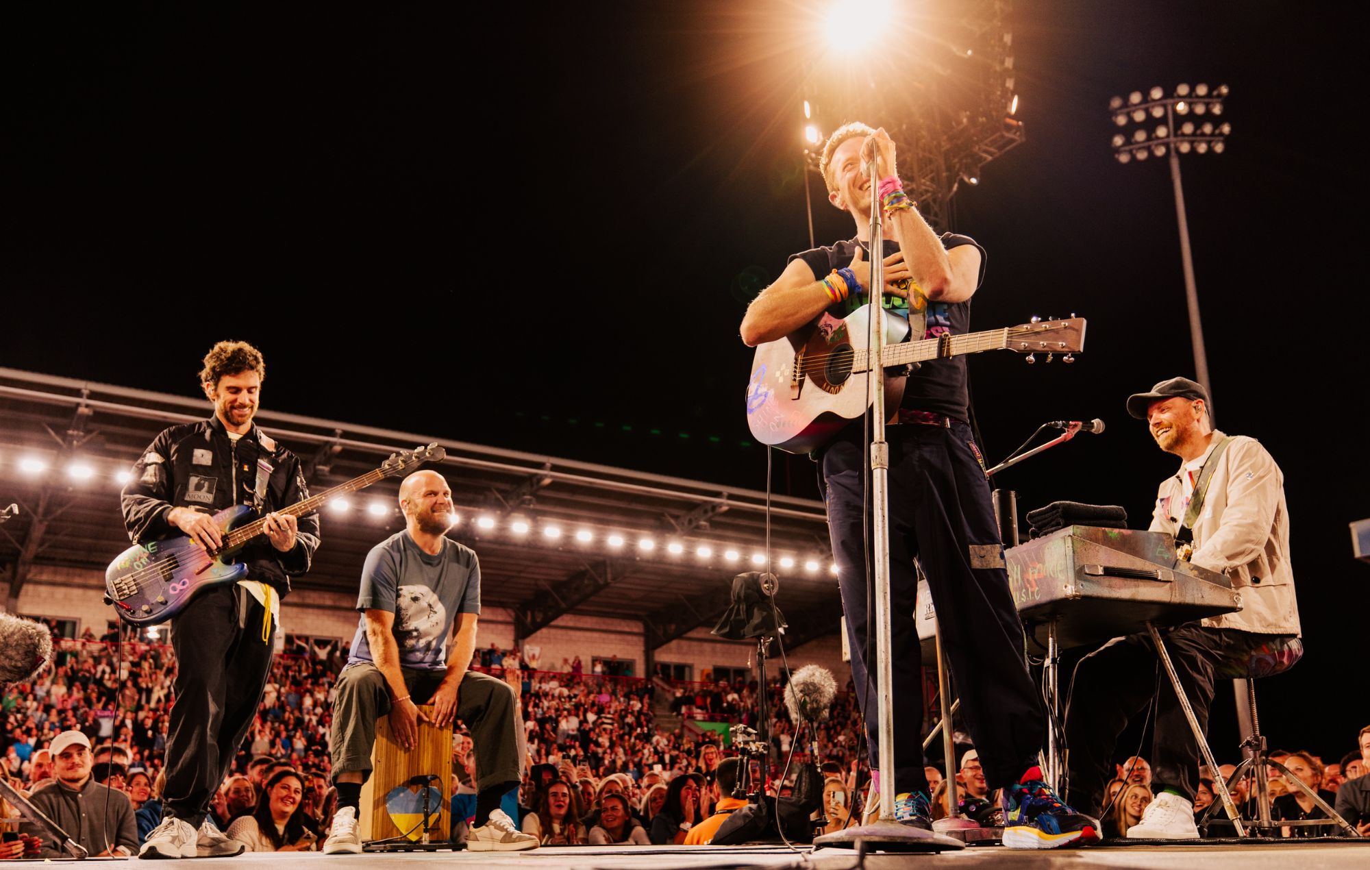 Coldplay à Hull, 2025. Crédit: Anna Lee