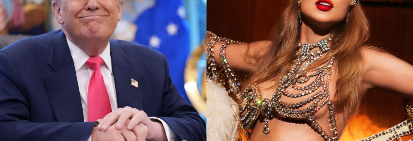 Donald Trump semble être un fan de « Taylor Swift » formidable « après l'engagement révélé