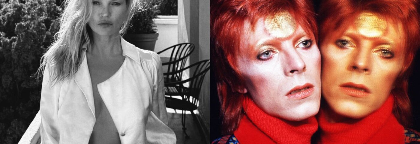 Kate Moss a annoncé pour le nouveau podcast de la BBC sur « l'évolution artistique » de David Bowie