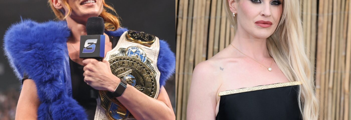 Kelly Osbourne frappe au lutteur Becky Lynch au-dessus de la blague d'Ozzy