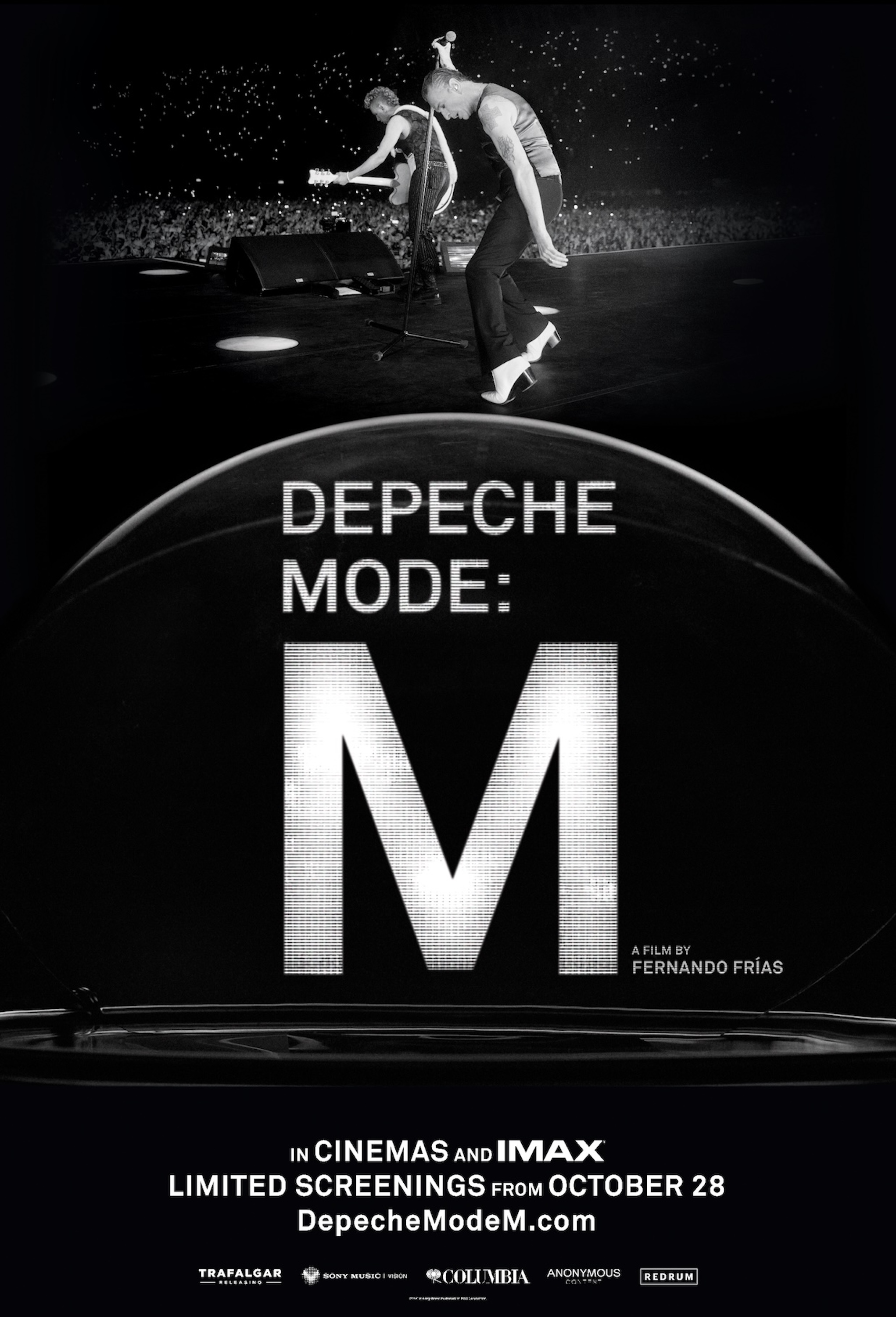 Depeche Mode 'M' Affiche de film