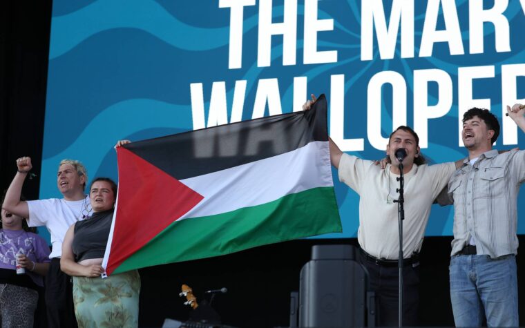 Les Walopers de Mary ont été interrompus au Victorious Festival après avoir appelé à la "Palestine libre"