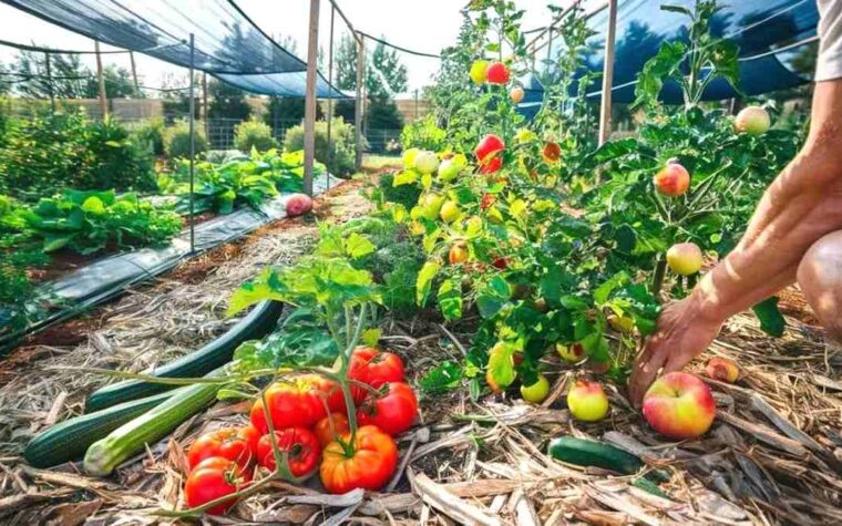 Potager en fin d’été et la technique oubliée qui protège vos fruits de la chaleur