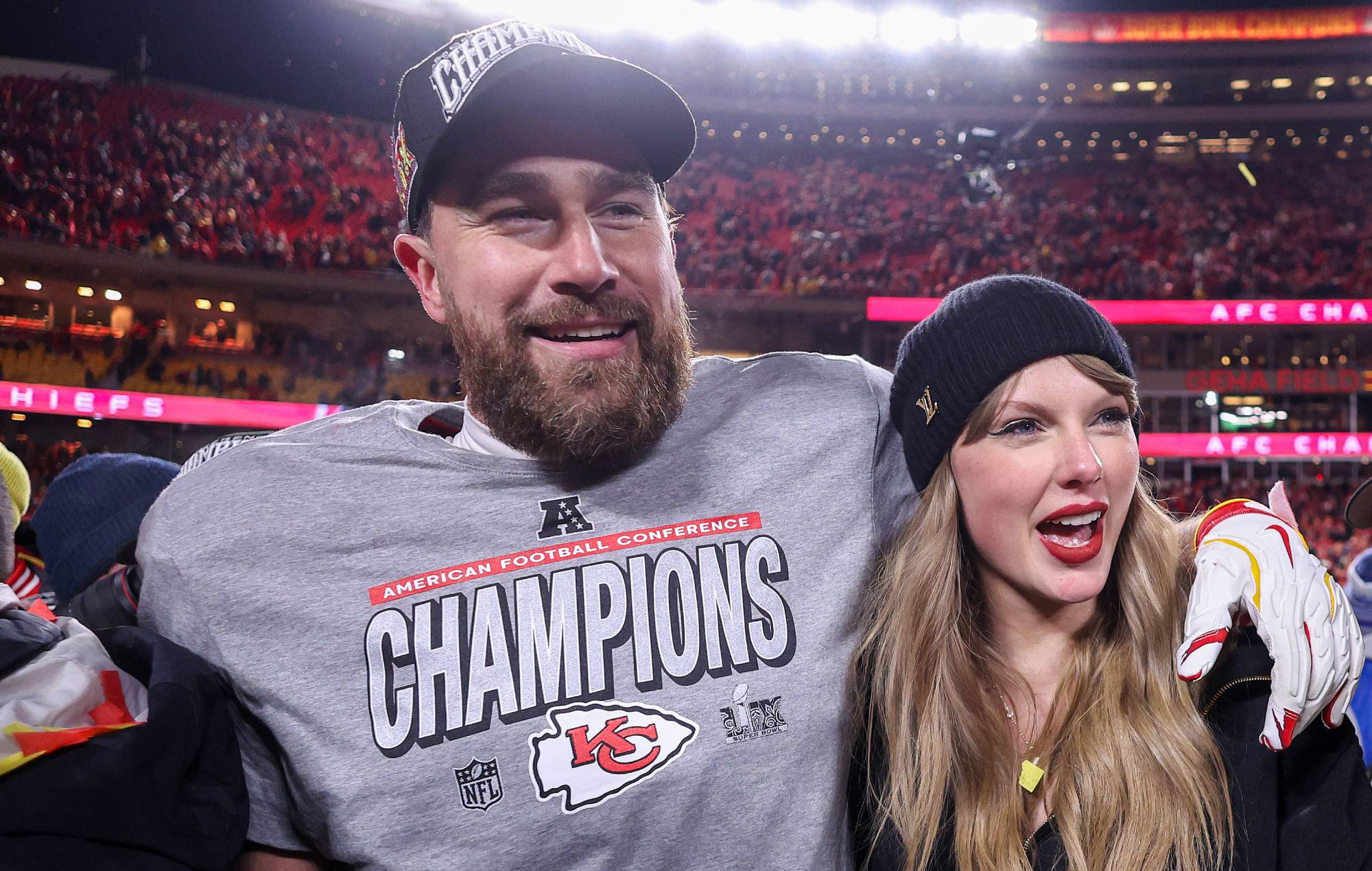 Travis Kelce et Taylor Swift