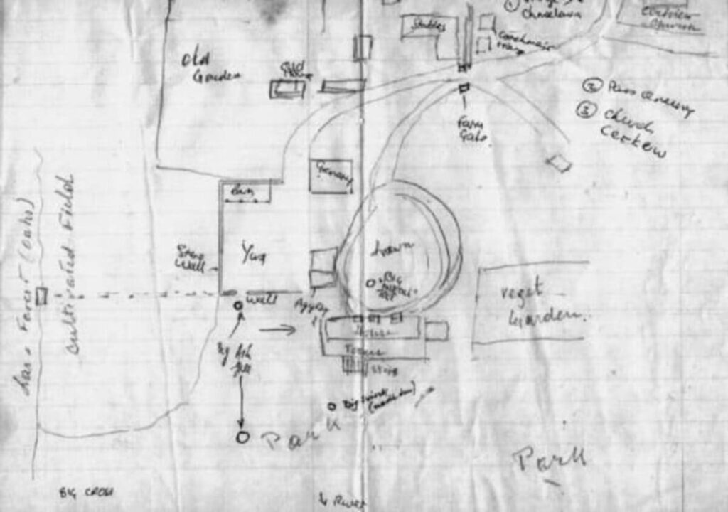 Un plan dessiné par son père