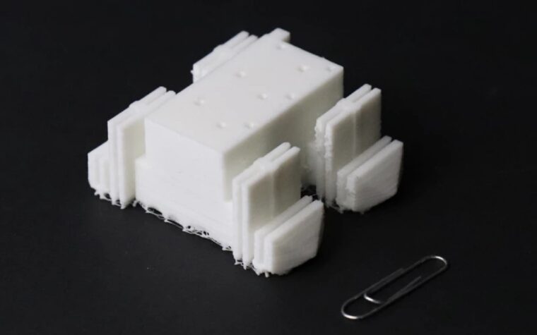 Un robot souple imprimé en 3D qui marche comme un organisme vivant