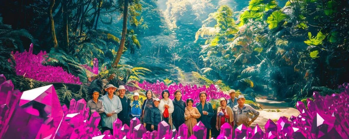 Une forêt sacrée recèle un gisement de diamants roses, les habitants jurent de la défendre