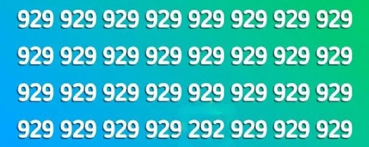 Testez votre rapidité mentale : saurez-vous trouver le chiffre intrus en moins de 11 s ?