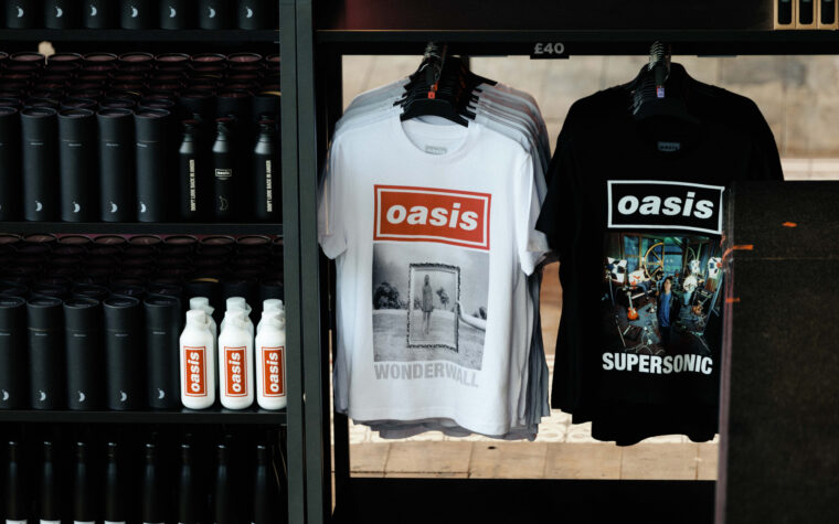 Oasis Live '25 Fan Store à rouvrir à Londres cette semaine avant Wembley Return