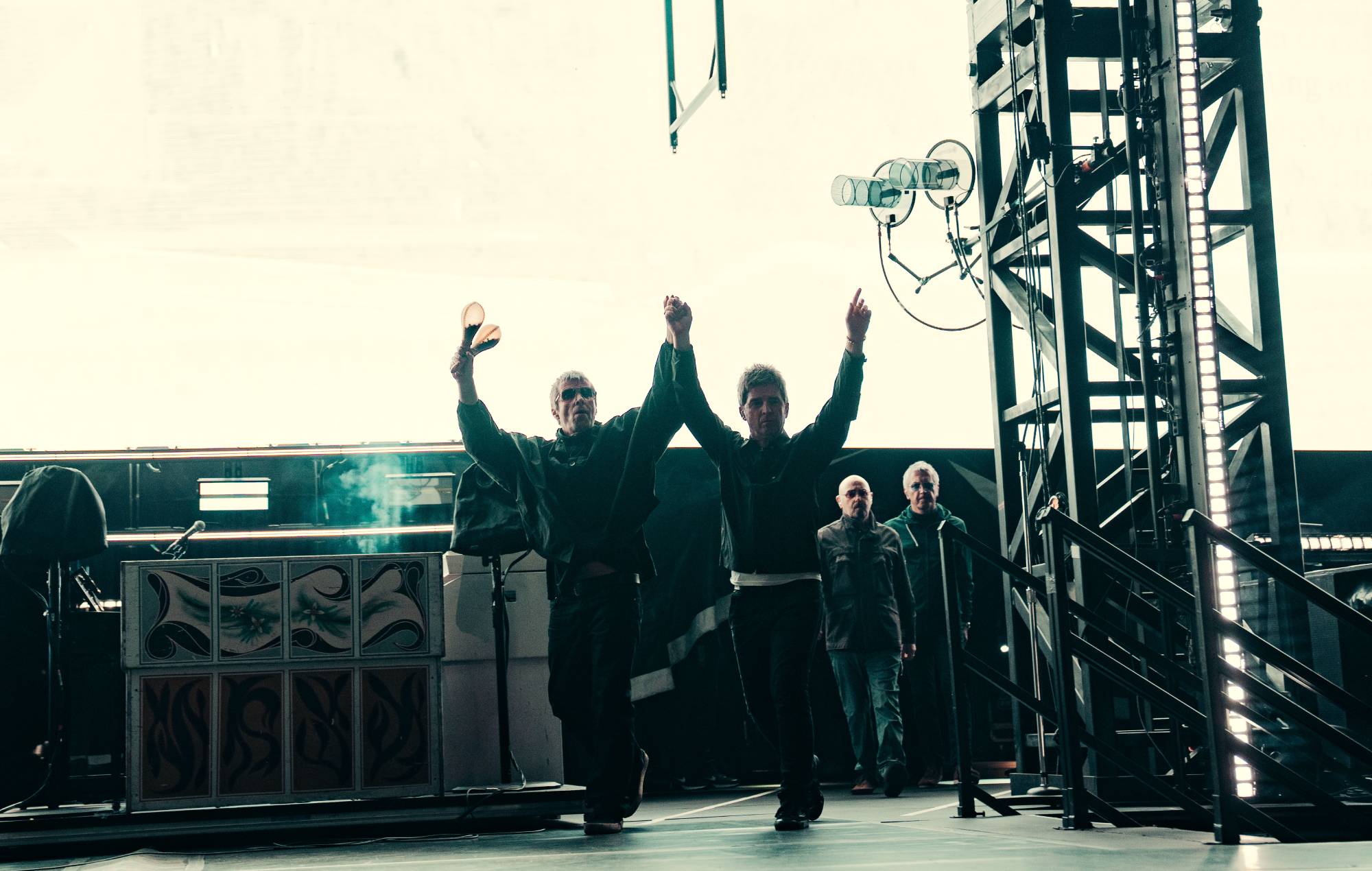 La dernière nuit d'Oasis au Wembley Stadium. Crédit: enregistrements Big Brother