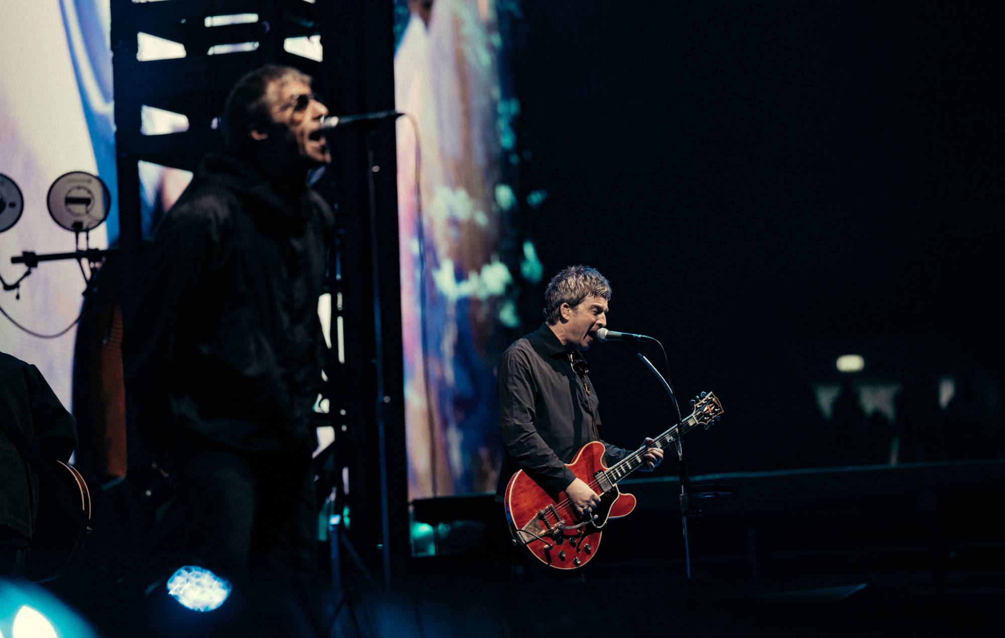 La dernière nuit d'Oasis au Wembley Stadium. Crédit: enregistrements Big Brother