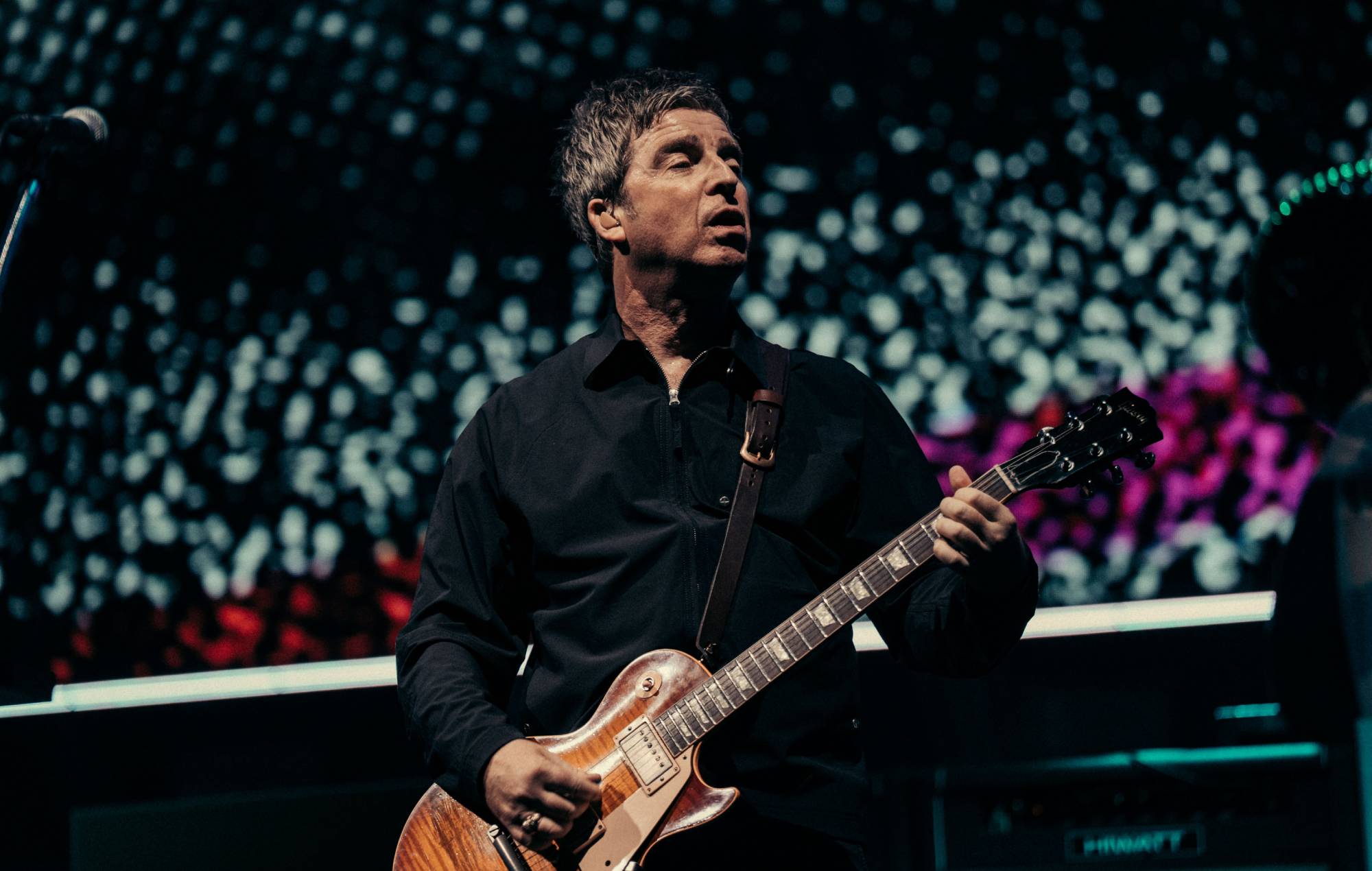 La dernière nuit d'Oasis au Wembley Stadium. Crédit: enregistrements Big Brother