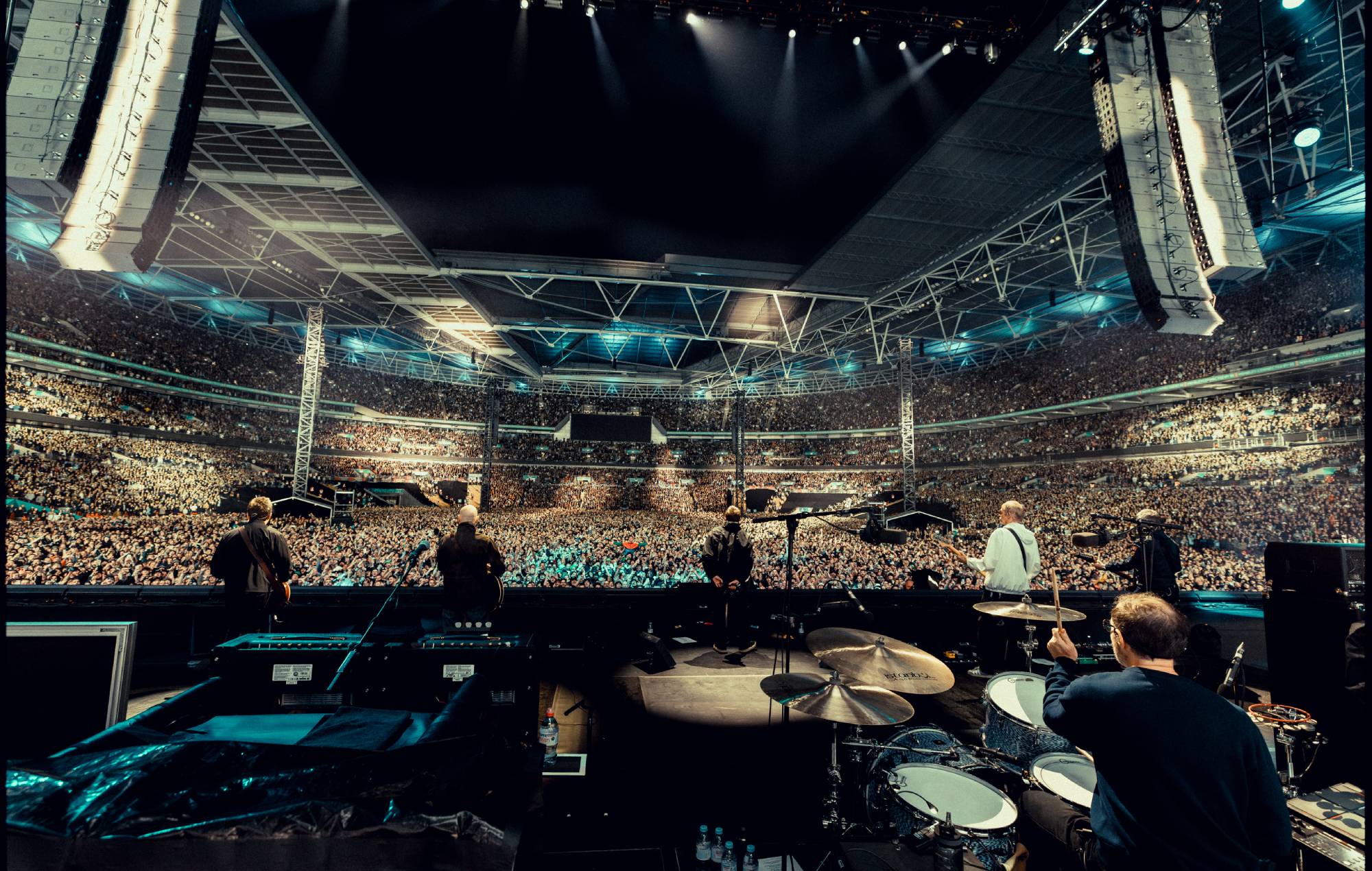 La dernière nuit d'Oasis au Wembley Stadium. Crédit: enregistrements Big Brother