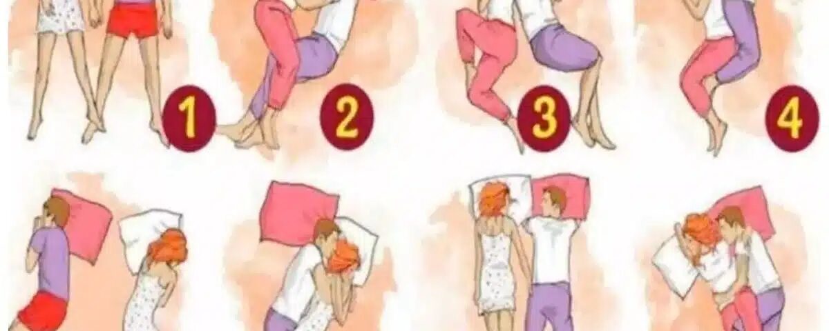 Dormez-vous ainsi avec votre partenaire ? Voici ce que cela dit de votre relation