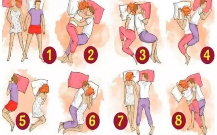 Dormez-vous ainsi avec votre partenaire - test de personnalité