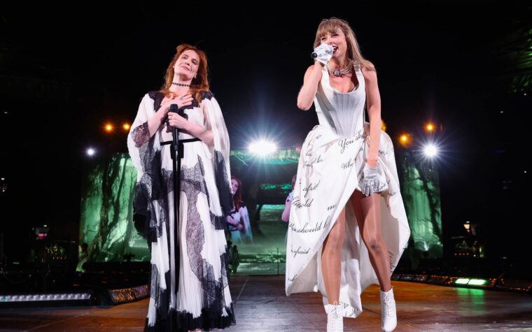 Florence Welch a décidé de « faire des changements » après « une putain de cool » de rejoindre Taylor Swift à Wembley