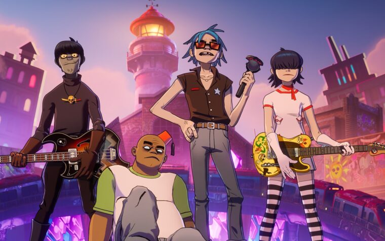 Gorillaz pour relancer les «studios Kong» comme jeu vidéo en ligne