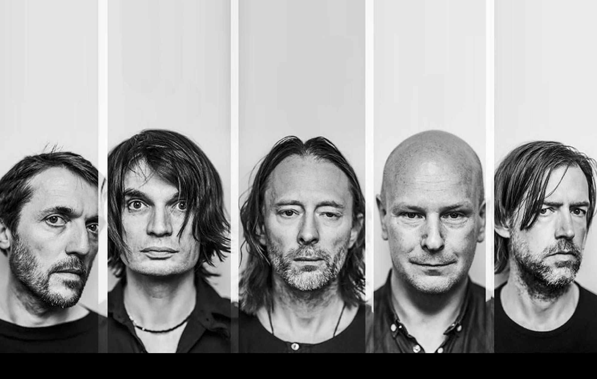 Radiohead pendant l'ère «une piscine en forme de lune»