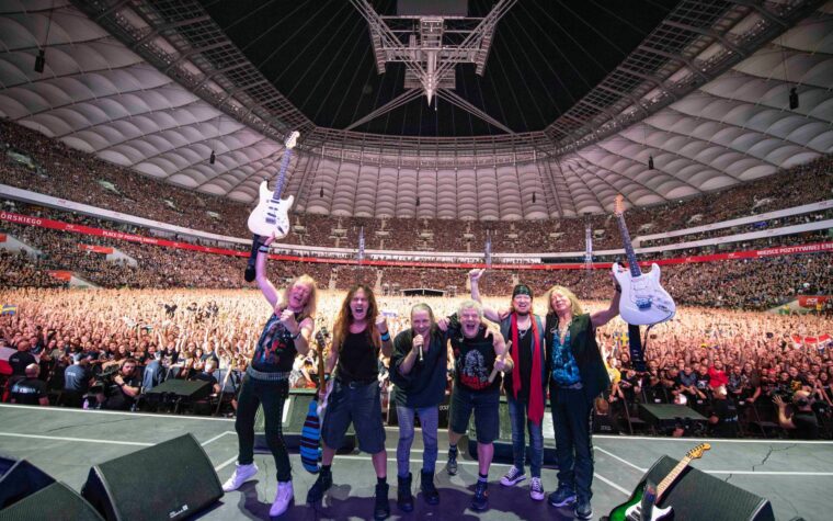 Iron Maiden Annonce 2026 European Tour and Taxe Date de l'énorme titre britannique