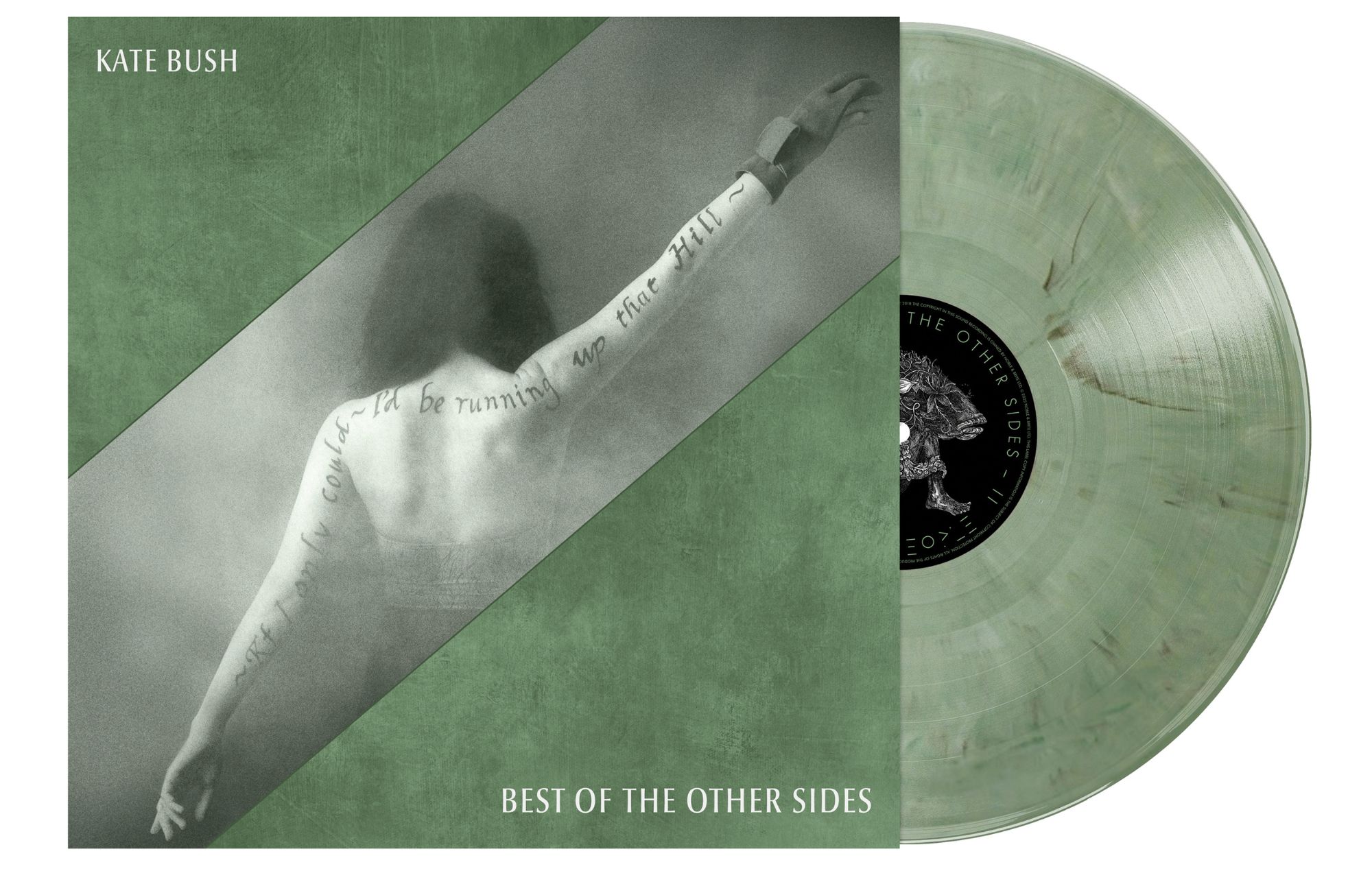 Le vinyle de Kate Bush «Best of the Other Side». 