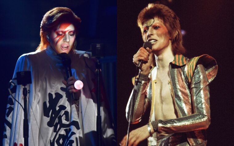 Letter Lady Gaga a écrit à David Bowie actuellement exposé au V&A East Storehouse