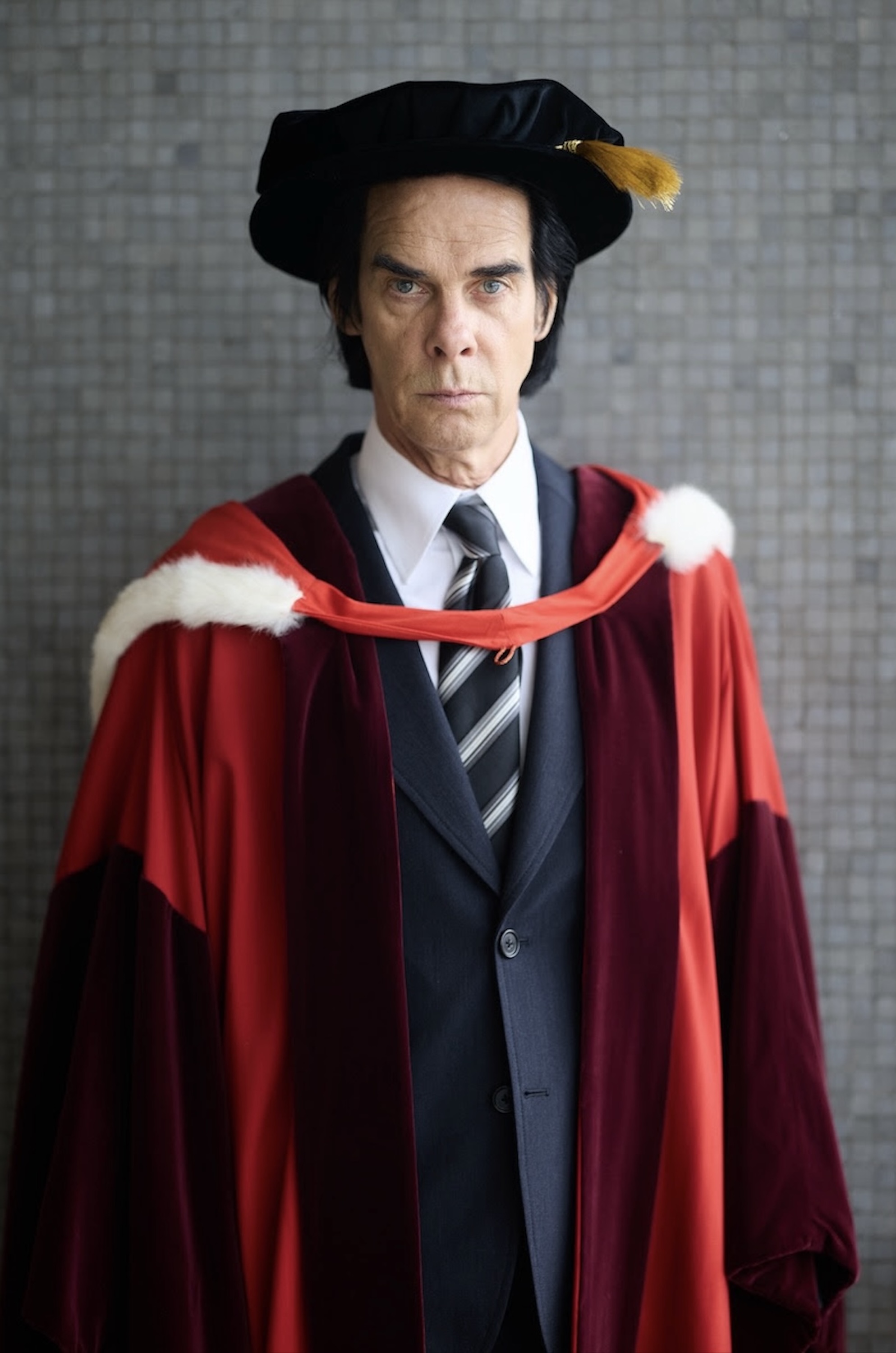 Nick Cave au Royal College of Arts, 2025. Crédit: presse