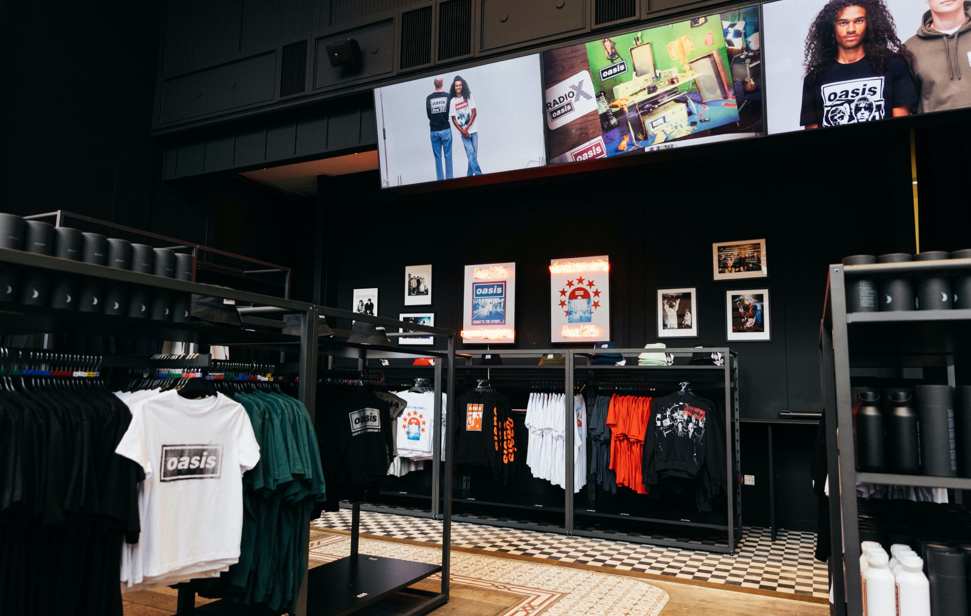 Oasis Live '25 Pop Up Fan Store