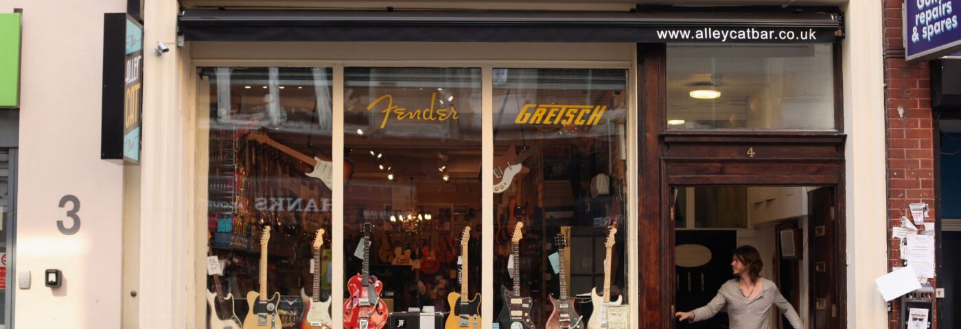Tin Pan Alley de Londres The Regent Sounds Studio Recording Utilisé par David Bowie, Jimi Hendrix et les Rolling Stones pour rouvrir