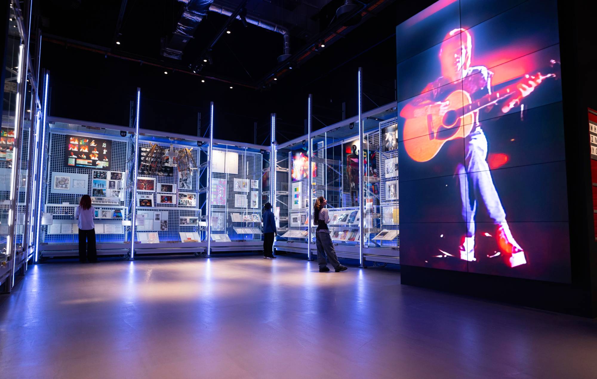 Le David Bowie Center du V&A Storehouse, Londres. Crédit: David Parry, PA Médias Médias