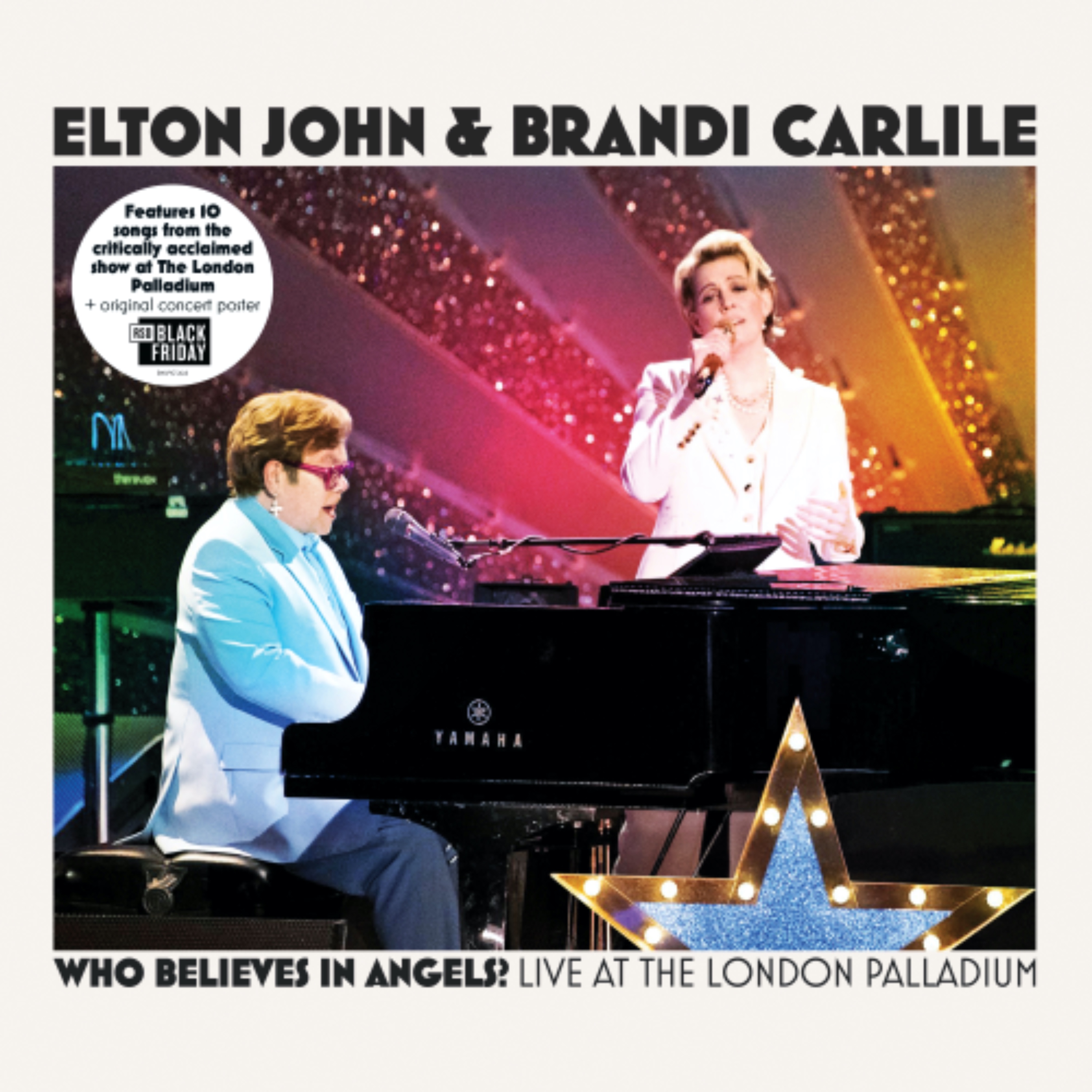 Elton John et Brandi Carlile - «Qui croit aux anges? (Live au London Palladium) '