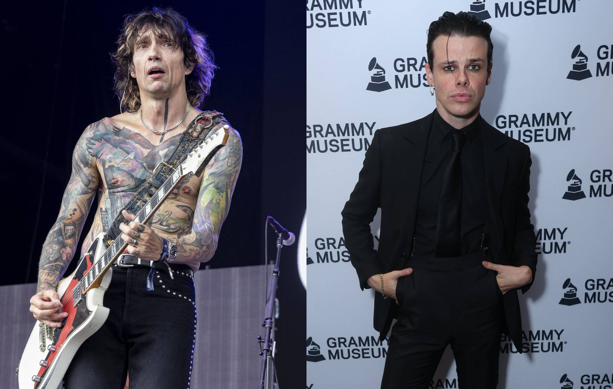 Justin Hawkins de The Darkness et Yungblud