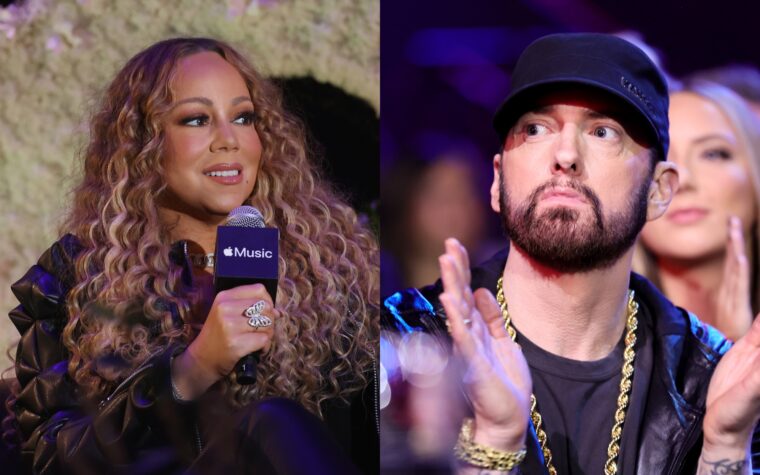 Mariah Carey répond à Eminem Feud et aux rumeurs de casting «8 milles»