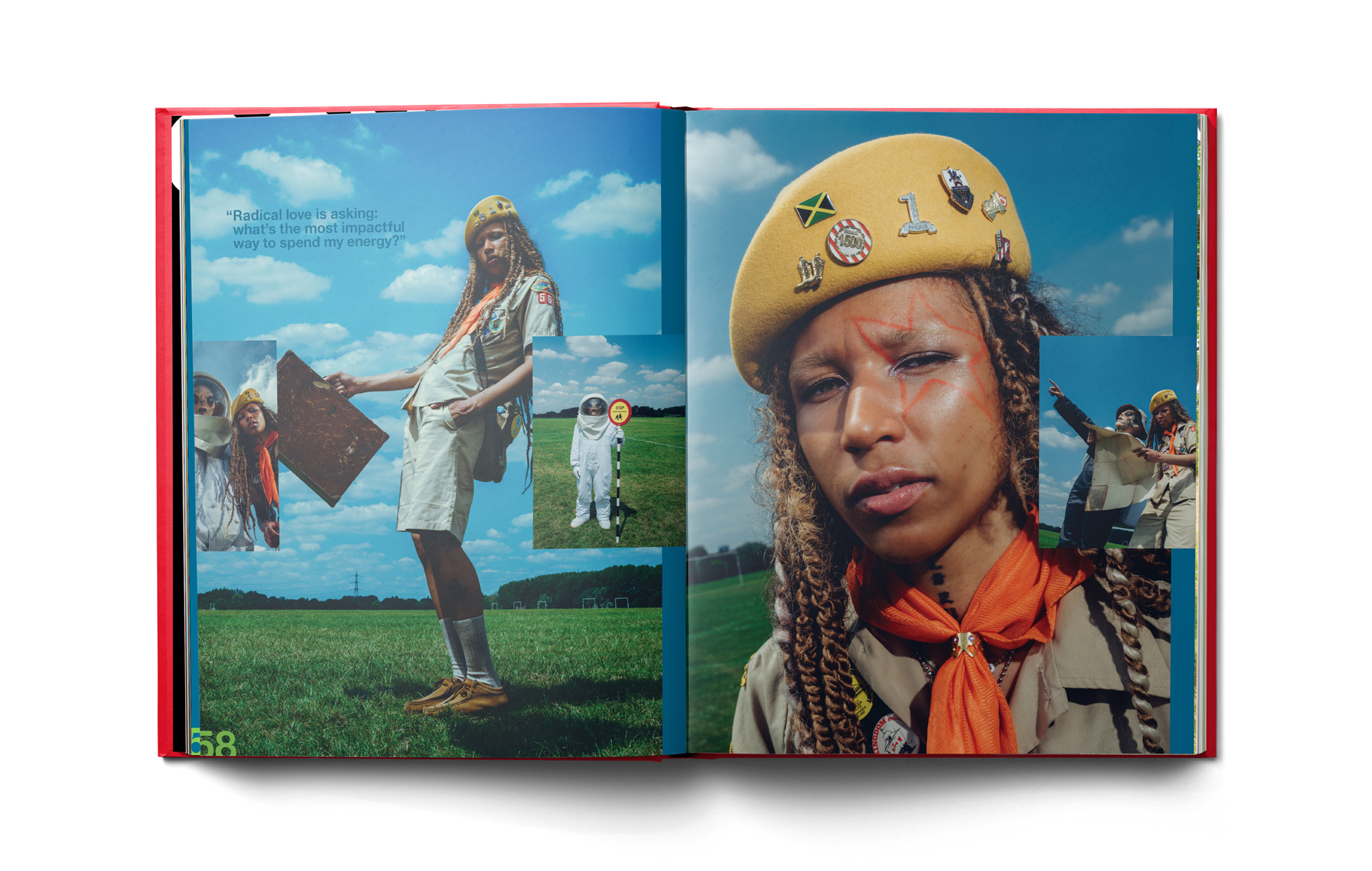 Lava La Rue dans NME Le livre de couverture 2024-2025