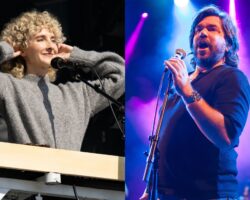 Regardez Tennis faire ressortir Matt Berry lors du spectacle final