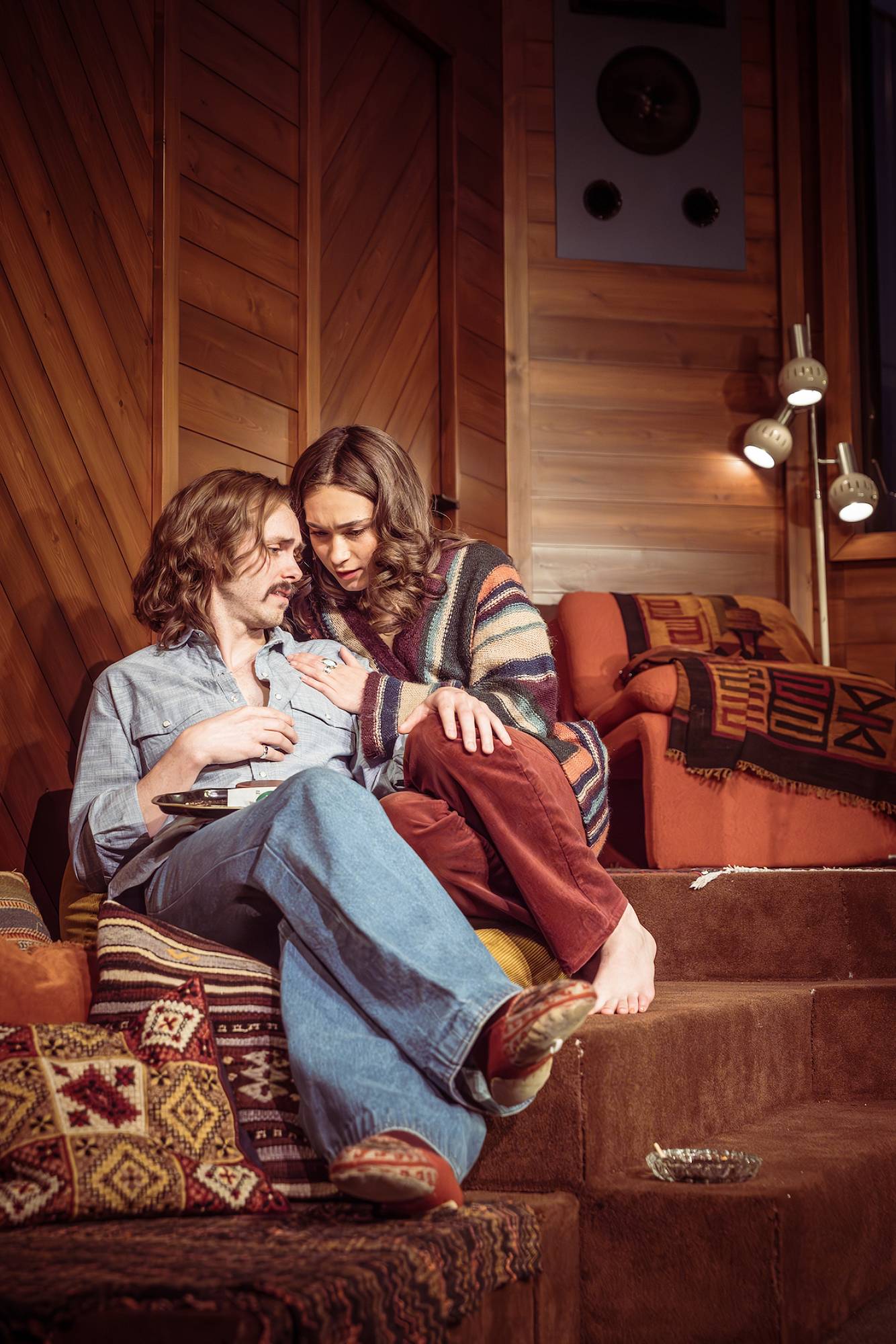 Le casting de « Stereophonic » : Jack Riddiford et Lucy Karczewski. Crédit : Marc Brenner - 07265